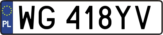 WG418YV