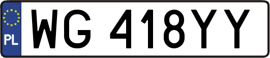 WG418YY