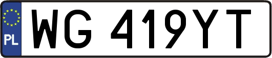 WG419YT