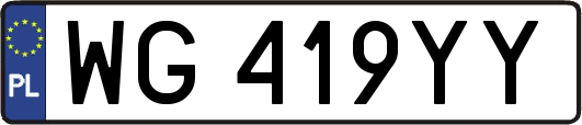 WG419YY