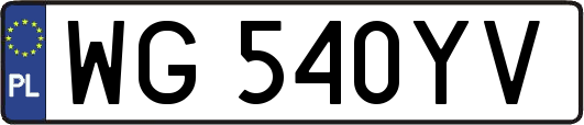 WG540YV