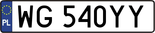 WG540YY