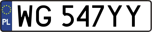 WG547YY