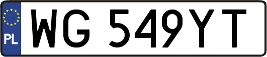 WG549YT