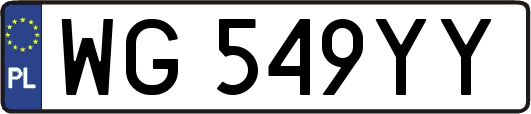 WG549YY