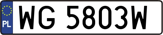 WG5803W