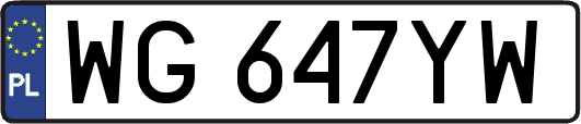 WG647YW