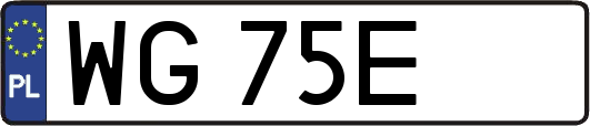 WG75E