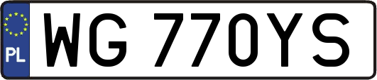 WG770YS