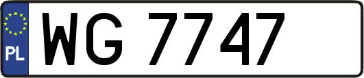 WG7747