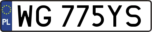 WG775YS