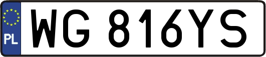 WG816YS