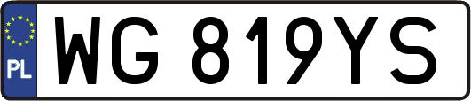 WG819YS