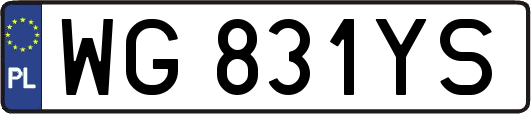 WG831YS