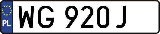 WG920J