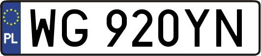 WG920YN