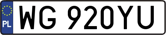 WG920YU