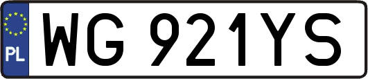 WG921YS