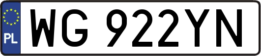 WG922YN