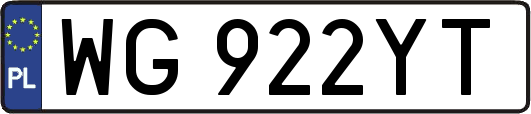 WG922YT