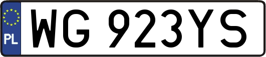 WG923YS
