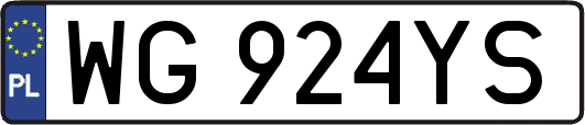 WG924YS