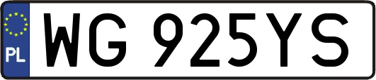 WG925YS