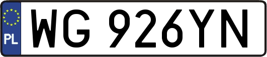 WG926YN