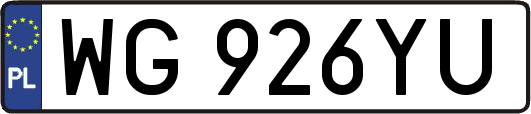 WG926YU