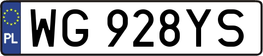 WG928YS