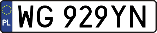 WG929YN