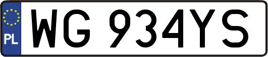 WG934YS