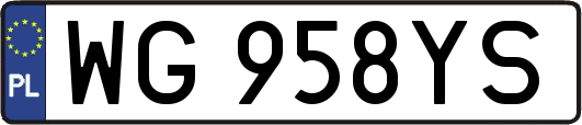 WG958YS