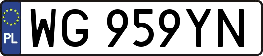 WG959YN