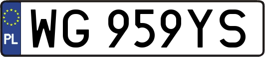 WG959YS