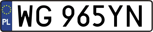 WG965YN