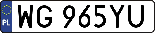 WG965YU