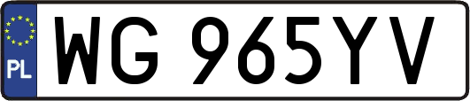 WG965YV