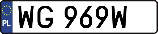 WG969W