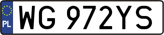 WG972YS