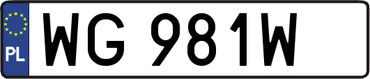 WG981W