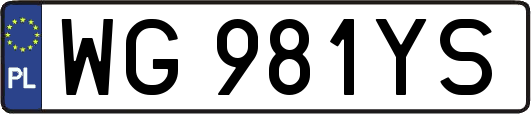 WG981YS