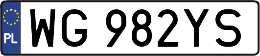 WG982YS