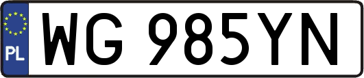 WG985YN