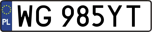 WG985YT