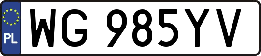 WG985YV
