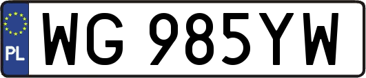 WG985YW