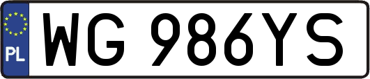 WG986YS