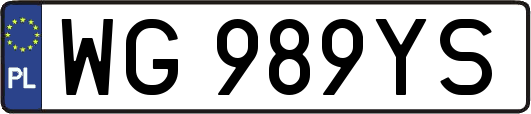 WG989YS