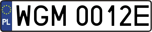 WGM0012E